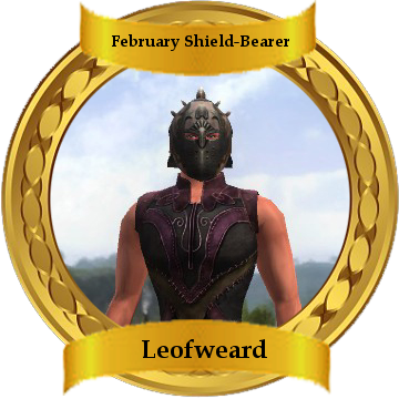 Leofweard February Shield-Bearer