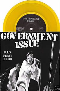Government Issue First Demo 1980 45RPM:EP