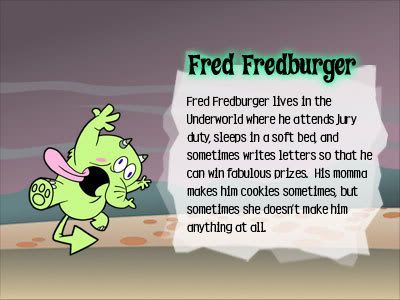 fred fredburger depiction