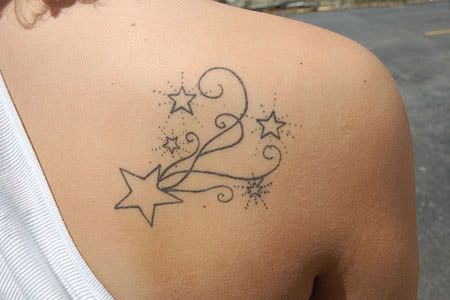 star tattoos. star tattoos.