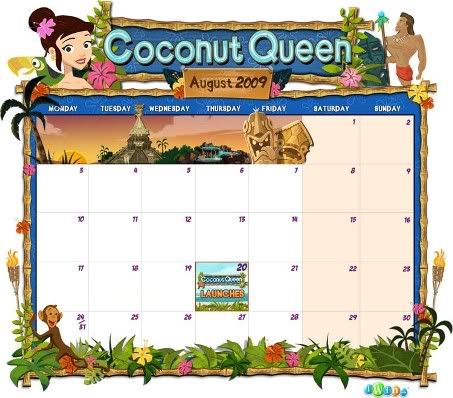 cococo queen calendar