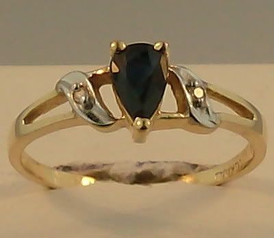 blue star sapphire ring amazon