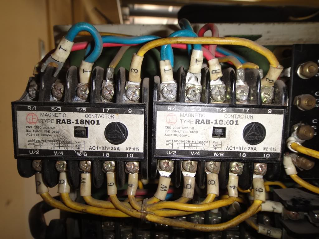 Transformers, Phase Converters and VFD contactor not pulling