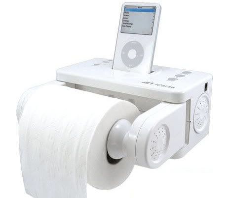 7ipod toiletroll1 10 Gadget Modern Teraneh Di Dunia