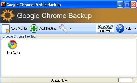 Google Chrome Backup 