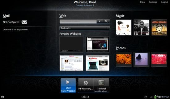 Screenshot Ubuntu Mi Edition