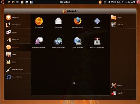 Screenshot Ubuntu Netbook Remix