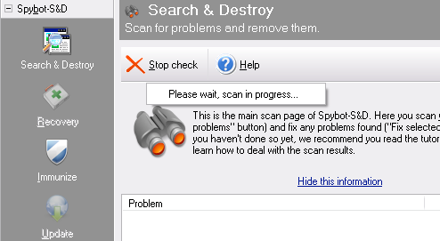 Spybot - Search & Destroy 