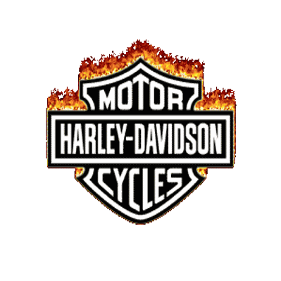 Flamming-Harley-Davidson Pictures, Images and Photos