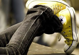 yellow converse. Pictures, Images and Photos