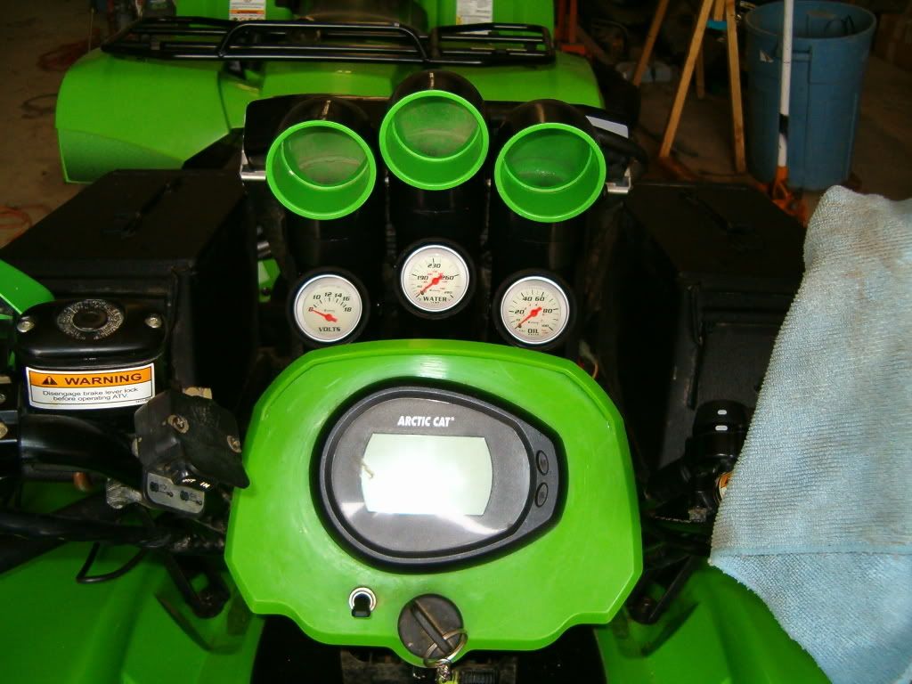 How to Brute 750 Install Temp Gauge (mechanical type) Page 3 Mud