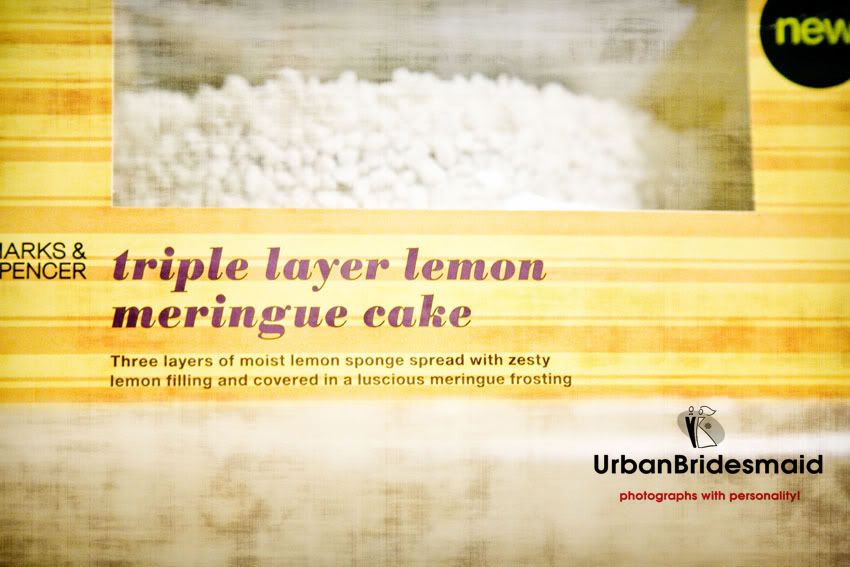 Marks and Spencer Triple Layer Lemon Meringue Cake