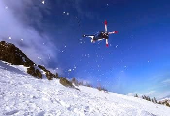 Crazy Ski Trick