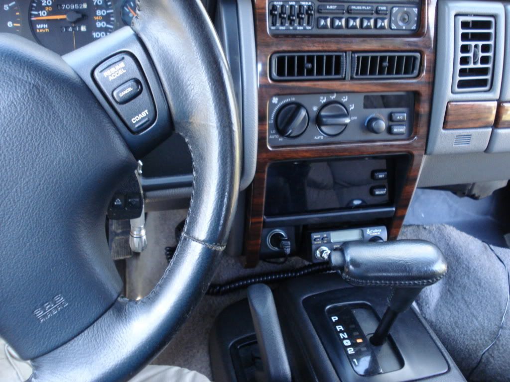ZJ CB radio under the VIC How to with pics Jeep Enthusiast Forums