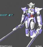 WIP Destiny Gundam 8 Colored