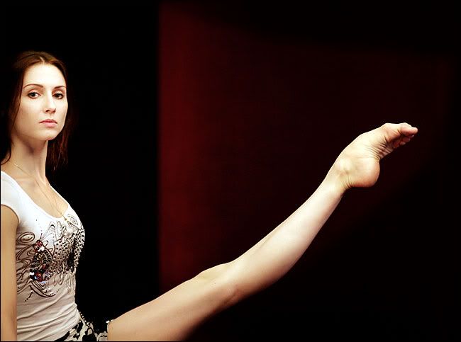 behold Svetlana Zakharova's ridiculously perfect foot