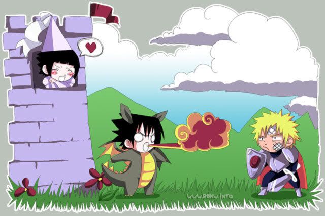 Naruto zamek