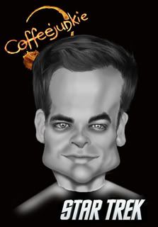 captain kirk caricature