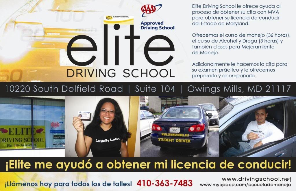 driving instructor flyers