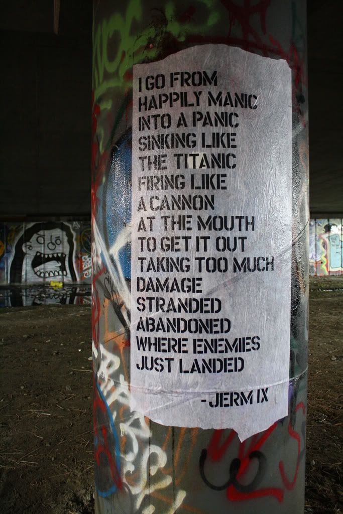 the clothes horse, jerm ix, graffiti, streetart, urban rhyme