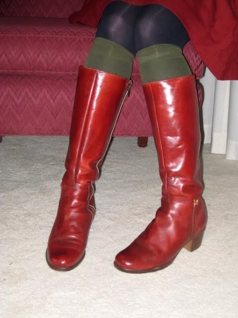 vintage, boots, theclothehorse, fashion, style
