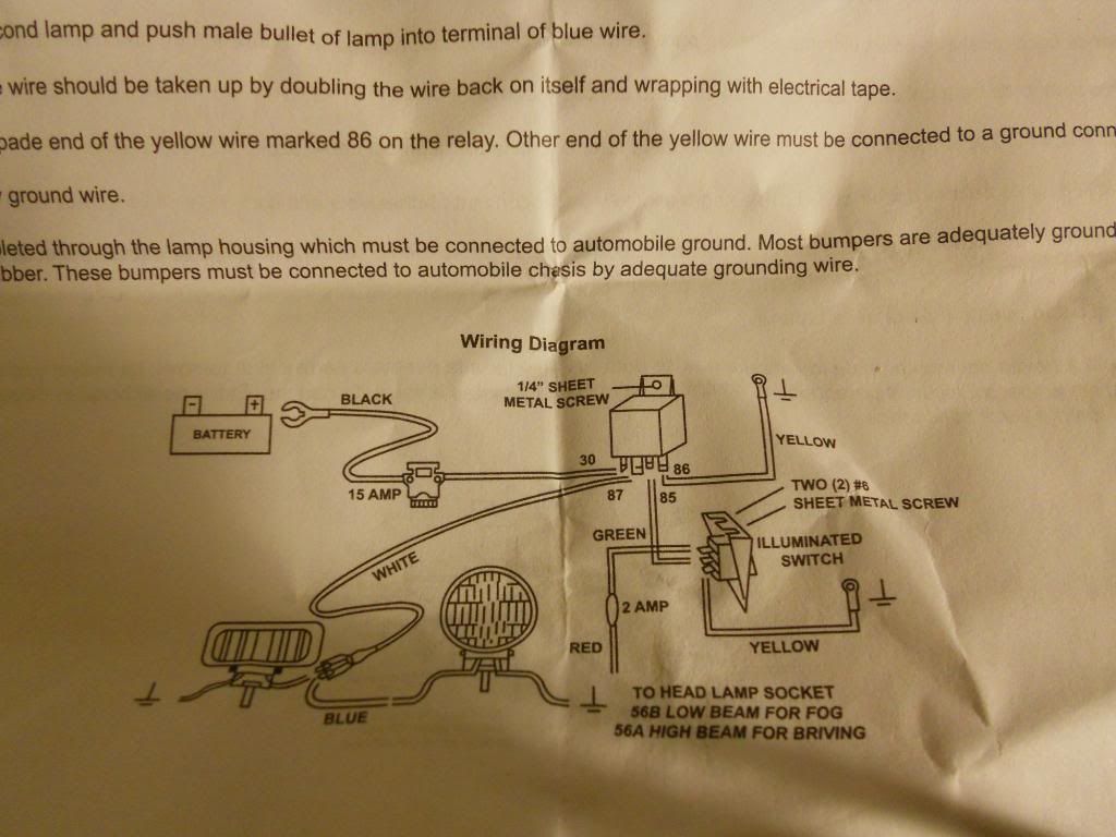 99 04 Mustang Fog Light Wiring Diagram - Endiaries