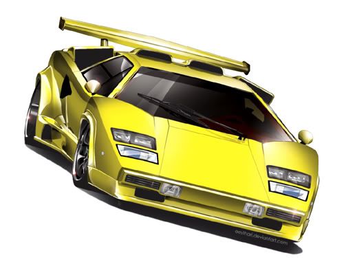 lamborghini drawing