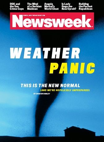 Newsweek Weather Panic cover