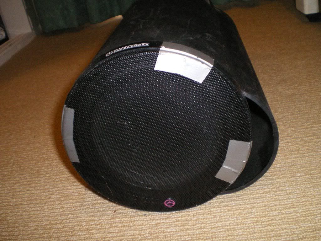 FS SAS Bazooka 8" amplified 200 watt Bass Tube