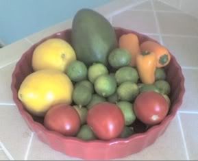 My fruit bowl. fruit