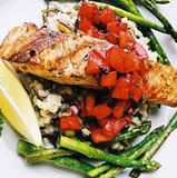 Salmon, Olive Oil, Flax roastedflaxseeds C salmon
