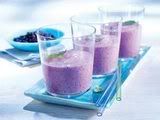 Yogurt, Blueberries smoothie 2