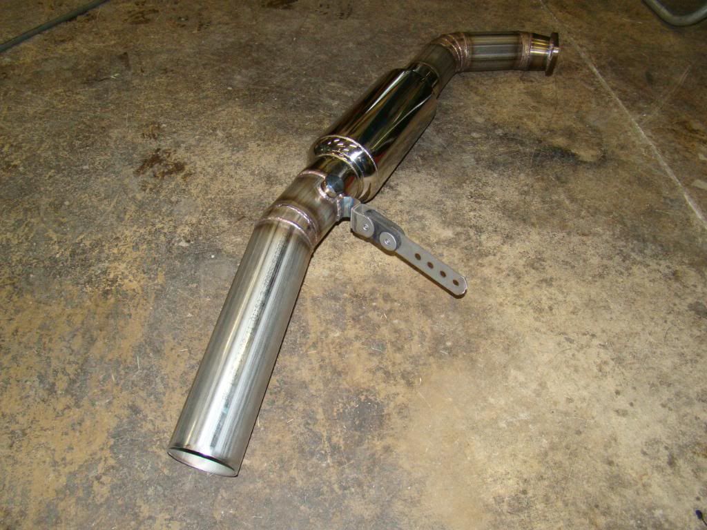 Custom Built Passenger Side Exit Exhaust I built for Auto Rs T DSMtuners