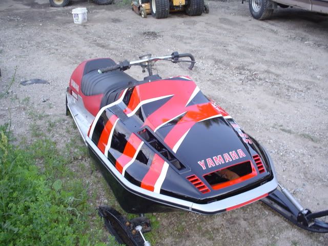 Not full custom 1980 yamaha SS 440