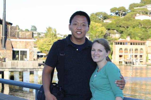Michael and Michelle at Tiburon, Aug. 2011