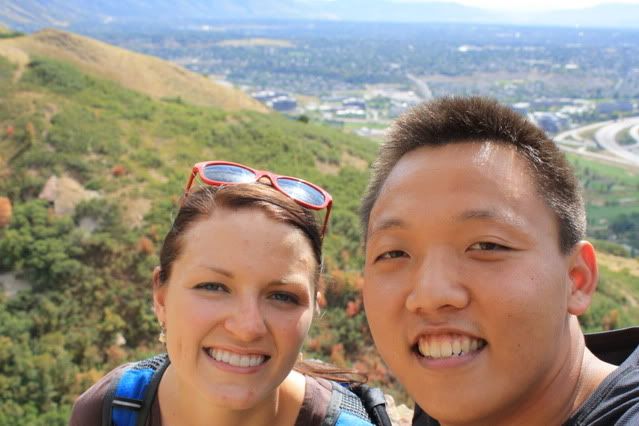 Michelle and Michael at Mt. Olympus, Sept. 2011