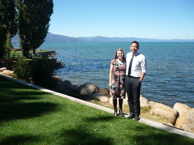 Michelle and Michael at Lake Tahoe, Sept. 2011