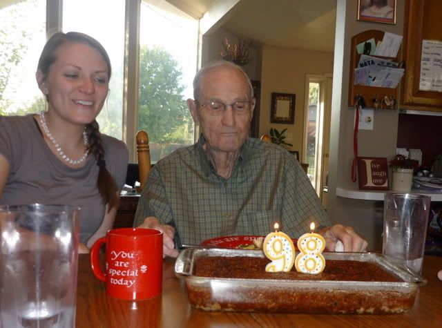 Uncle Al's 98th Birthday, Sept. 2011