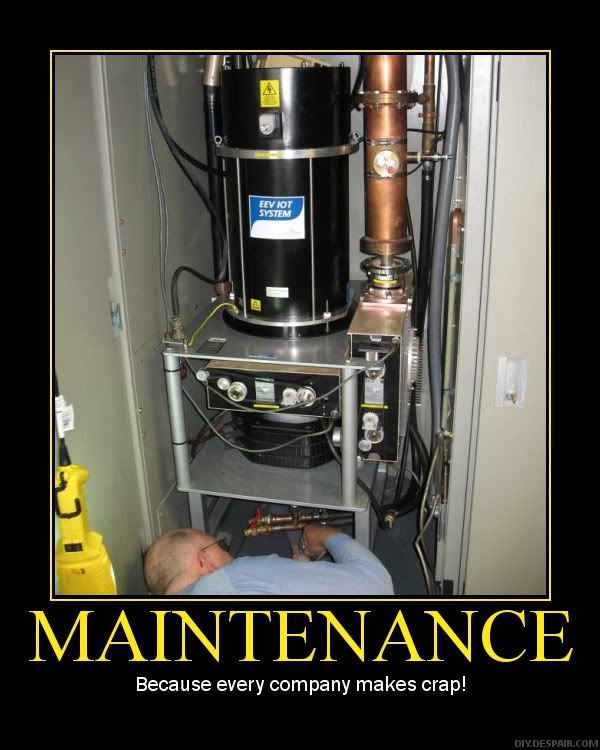 Equipment maintenance