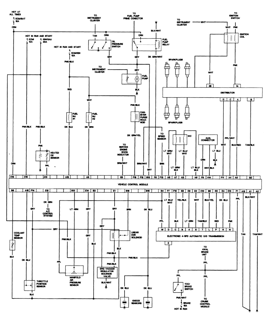 Tbi Wiring Harness 94 95 Chevy