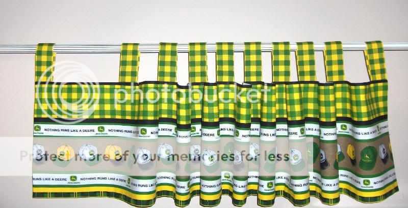 Baby Boy JOHN DEERE Fabric Crib Bedding SET Rag Quilt Nursery HATS 