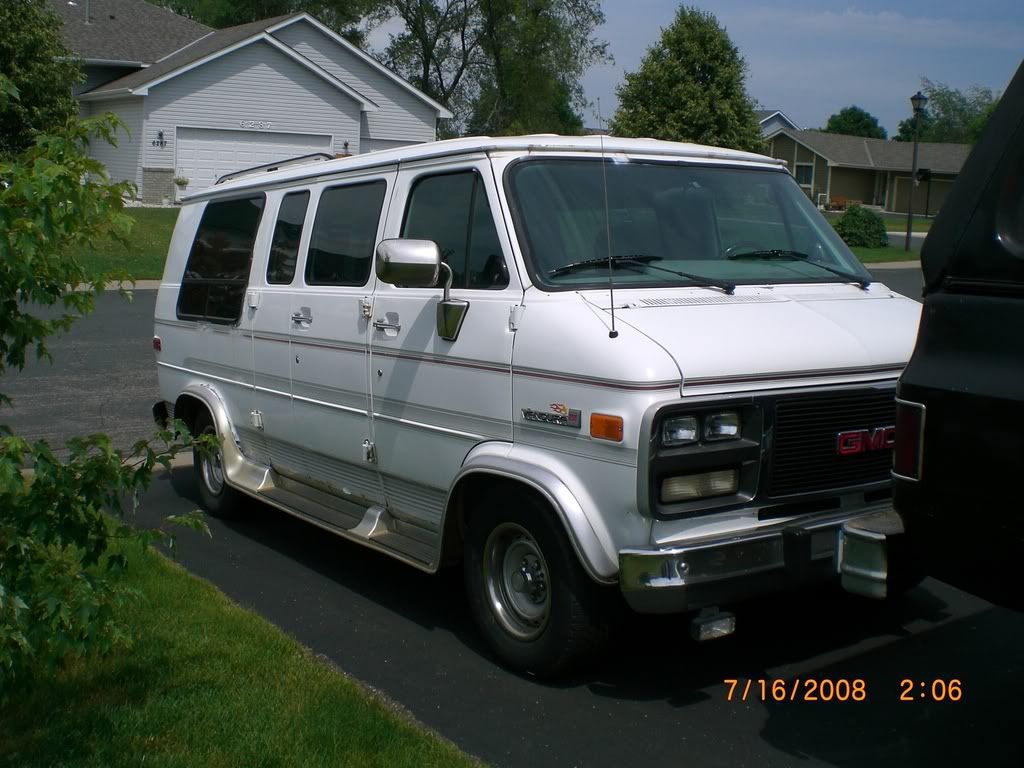 93 GMC 2500 conversion van