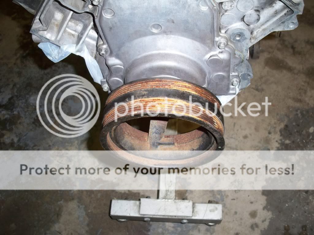 FS lq4/9 water pump, crank pully, and intake