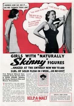 If only I weren't so skinny! If only I weren't so skinny!